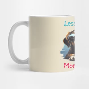 Less People More Dogs Mug